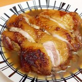 フライパン一つで簡単(^^)鶏むね肉の鍋照り焼き♪